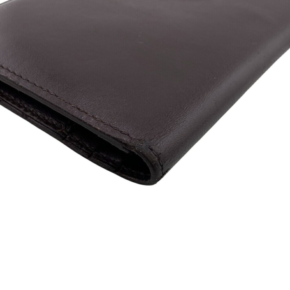 Hermes Dark Brown Leather Wallet - Picture 5 of 11